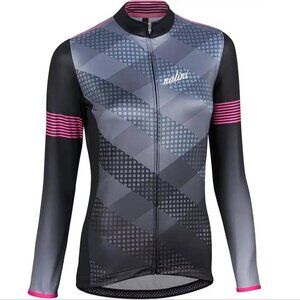 Like New Nalini Saiph Long Sleeved Cycling Jersey